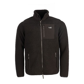 Arrak Outdoor Sherpa Fleecetakki Miesten/Unisex - Musta