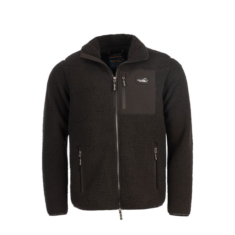 Arrak Outdoor Sherpa Fleecejacket Men - Black