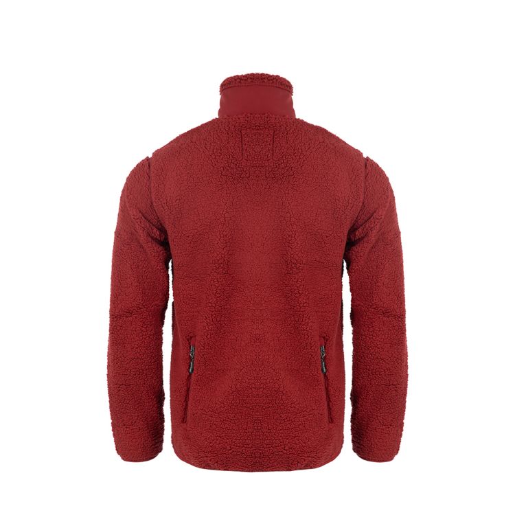 Arrak Outdoor Sherpa Fleecejacket Men - Dark Red