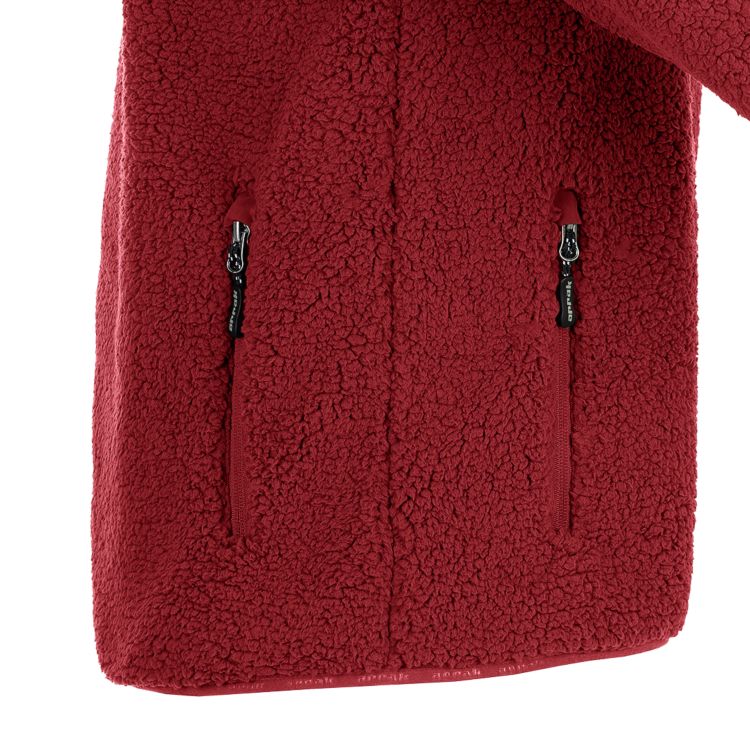 Arrak Outdoor Sherpa Fleecejacket Men - Dark Red