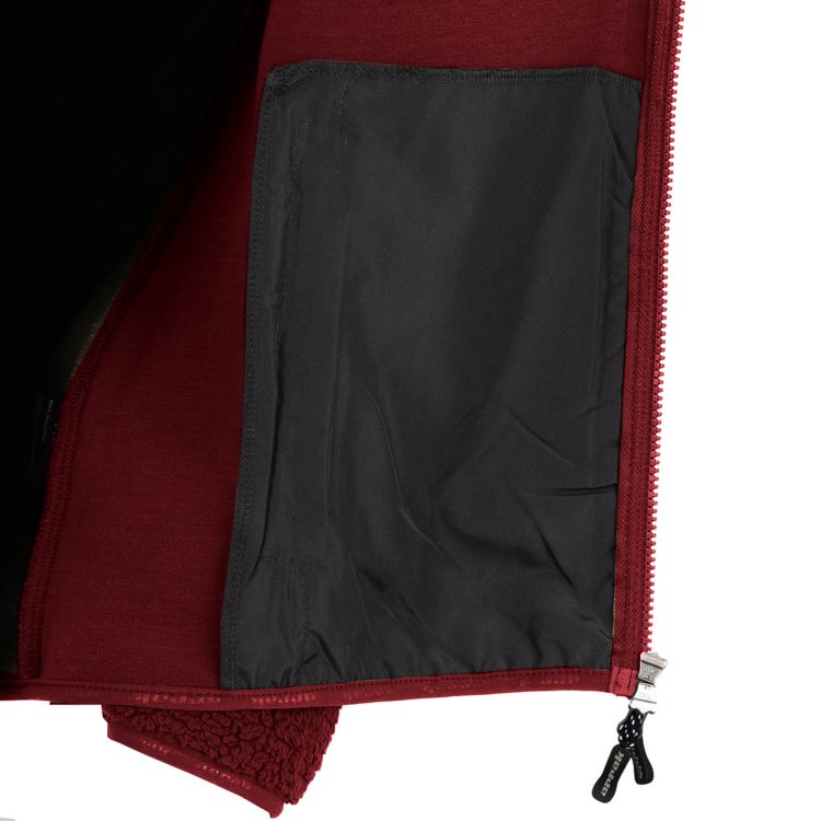 Arrak Outdoor Sherpa Fleecejacket Men - Dark Red