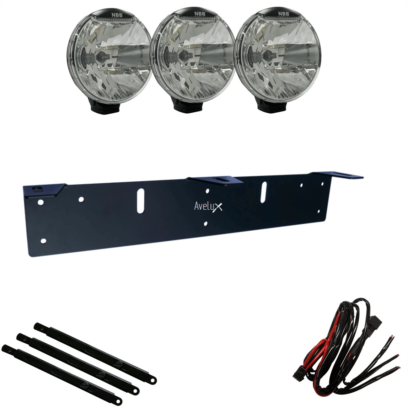 NBB 225 LED Driving Light Kit | 3-pack