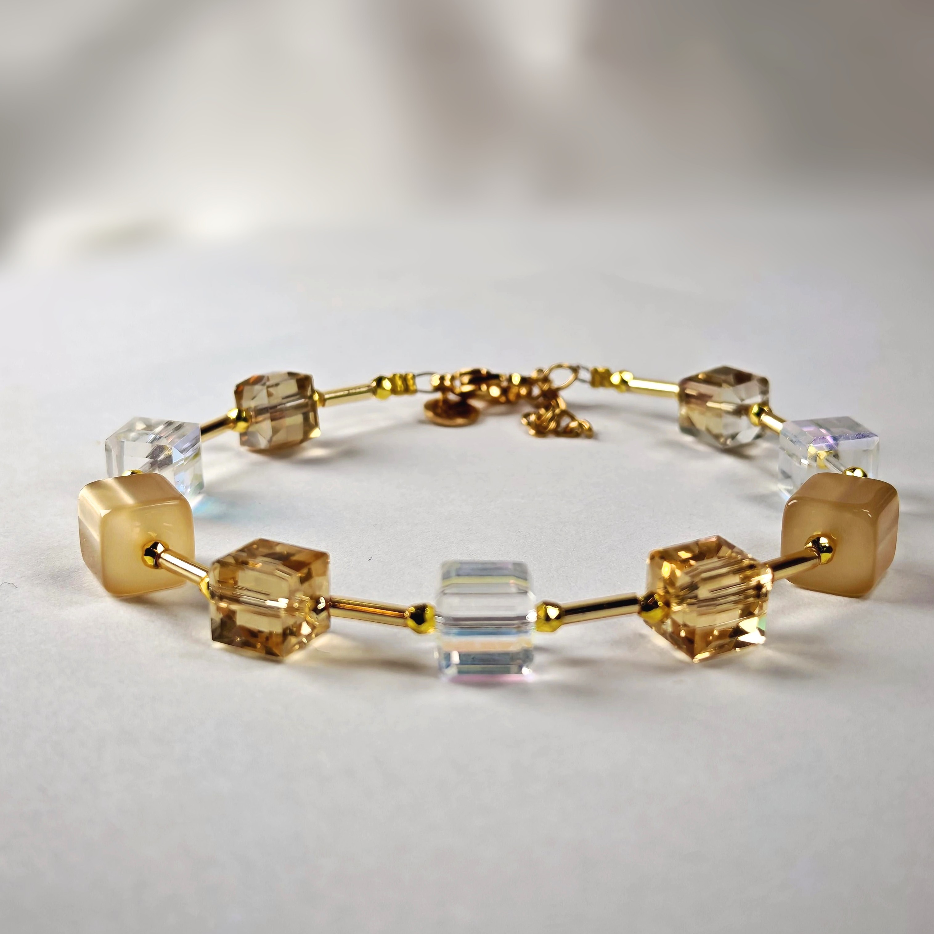 IAMLUND Vulkan armband nude