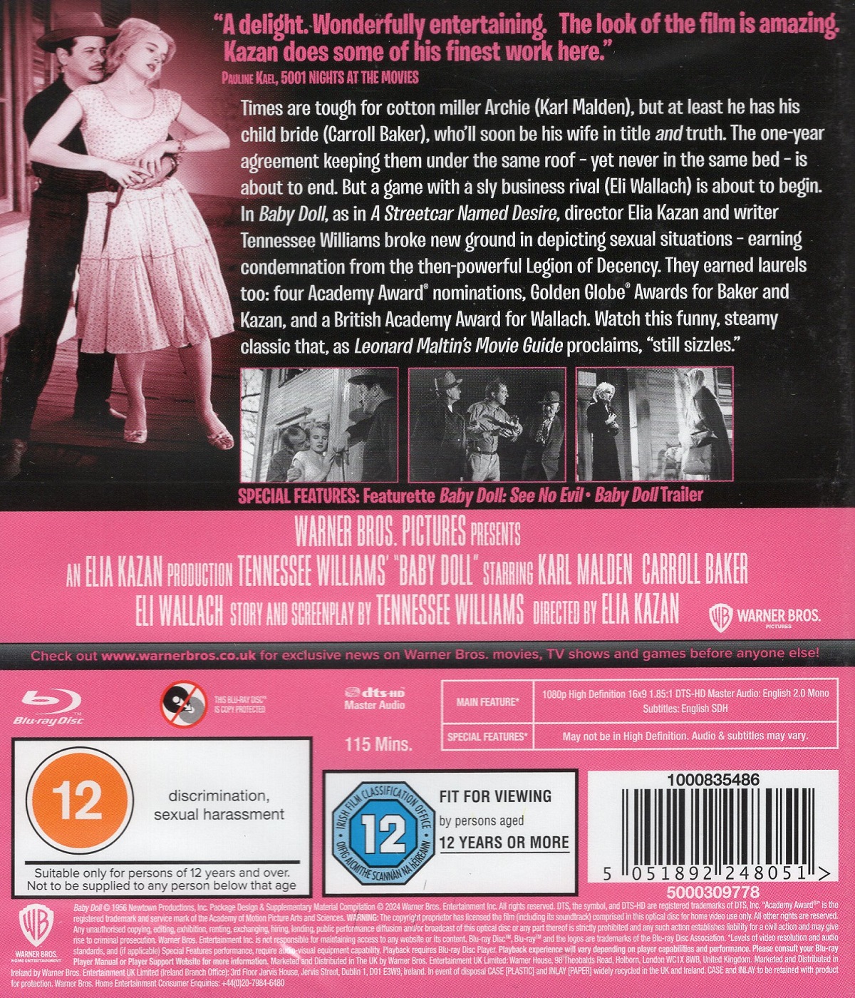 Baby Doll (ej svensk text) (Blu-ray) - 2