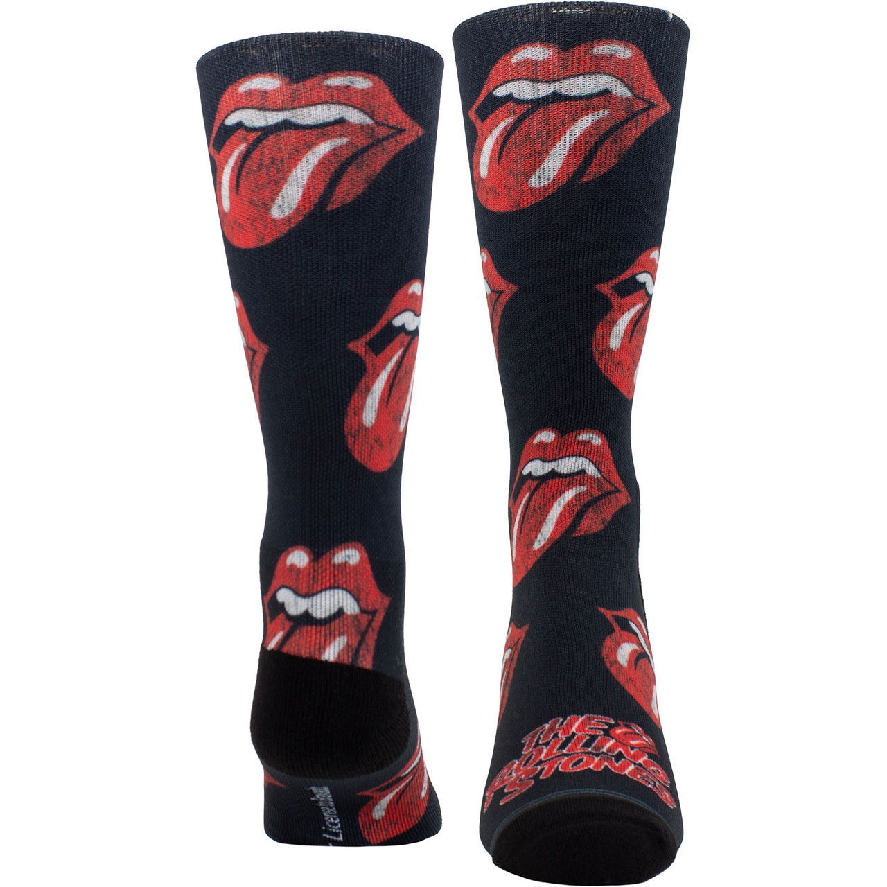 Rolling Stones All Over Distressed Socks - Dye Sublimation (size 39-46)