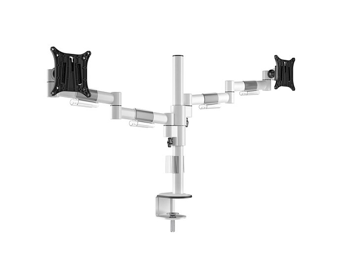 M VESA Deskmount Officeline Dual 2 White