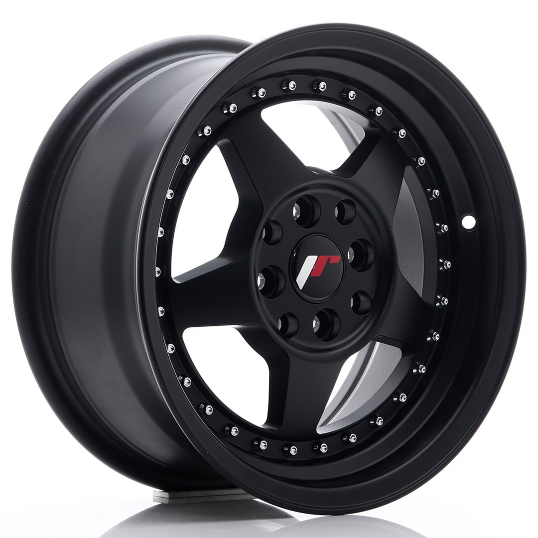 15" JR Wheels JR6 - Matt Black