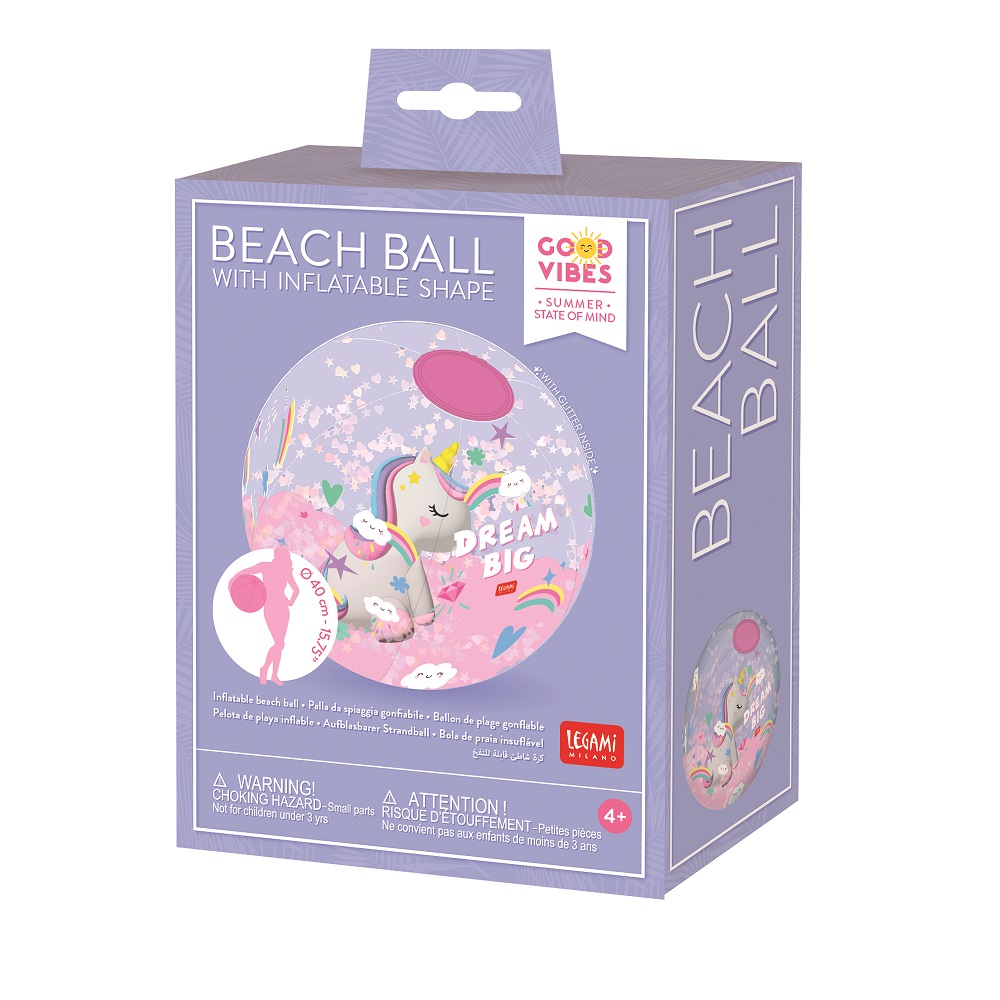 Badboll med figur, Unicorn - 2