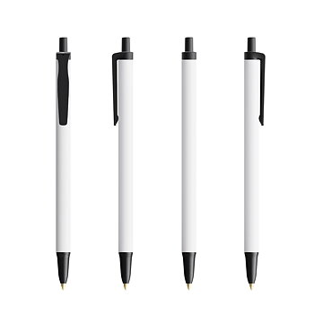 Penna BIC® Clic Stic Ecolution Ballpen Opaque, 4 färger