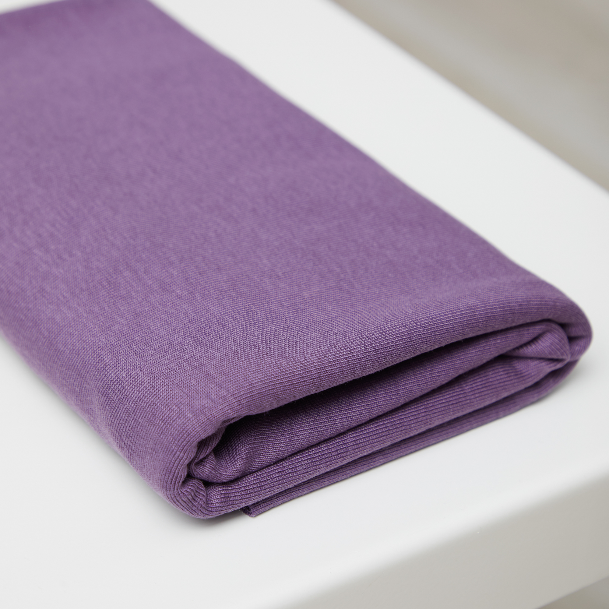 TENCEL™ FINE RIB JERSEY - PURPLE