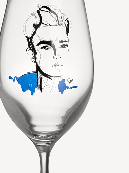All about you - Celebrate Him- Ölglas Blå 2-pack - 2