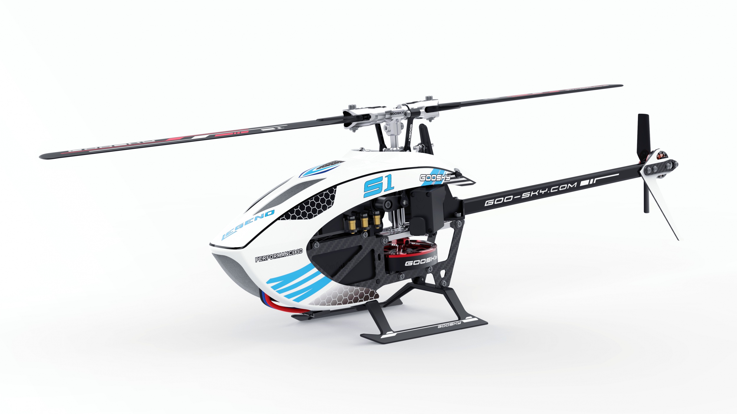 RC Sweden AB - Goosky S1 Legend Combo - BNF version Grön