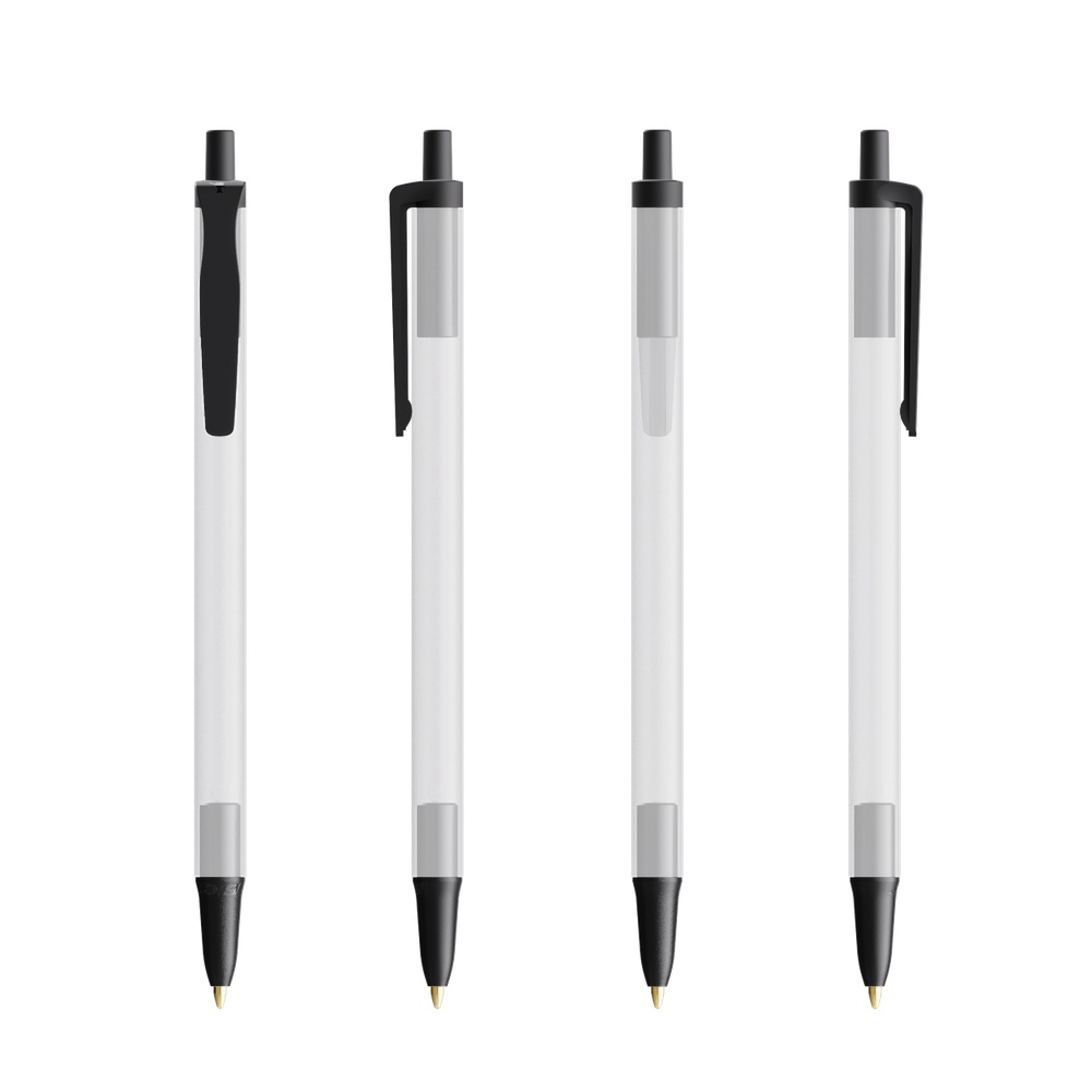 Penna BIC® Clic Stic Ecolution Ballpen Frosted, 4 färger - 4