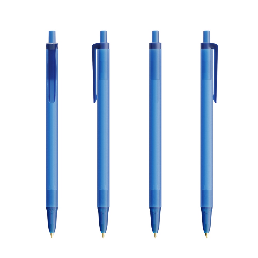 Penna BIC® Clic Stic Softfeel Ballpen, 3+1 färger - 4