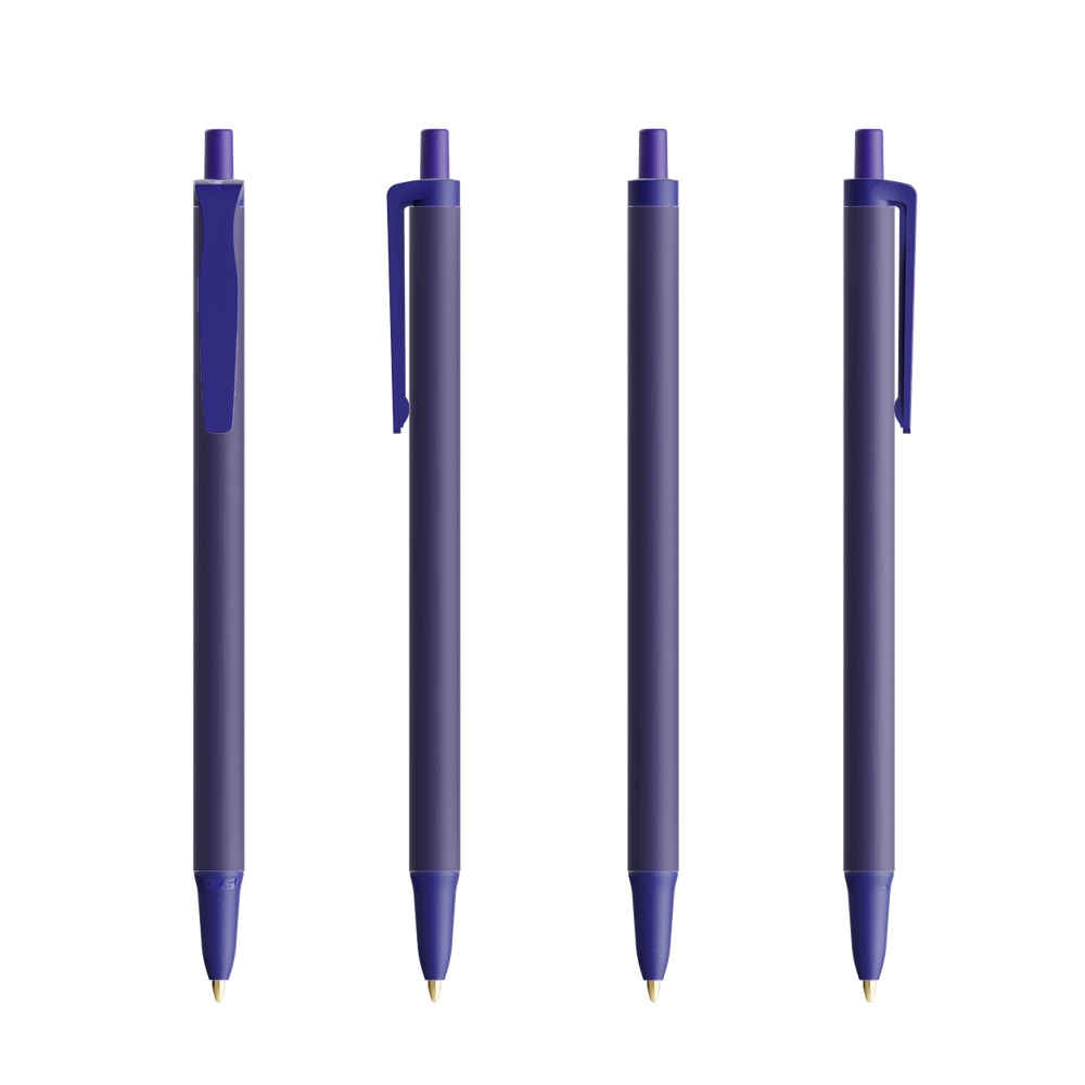 Penna BIC® Clic Stic Softfeel Ballpen, 3+1 färger - 2