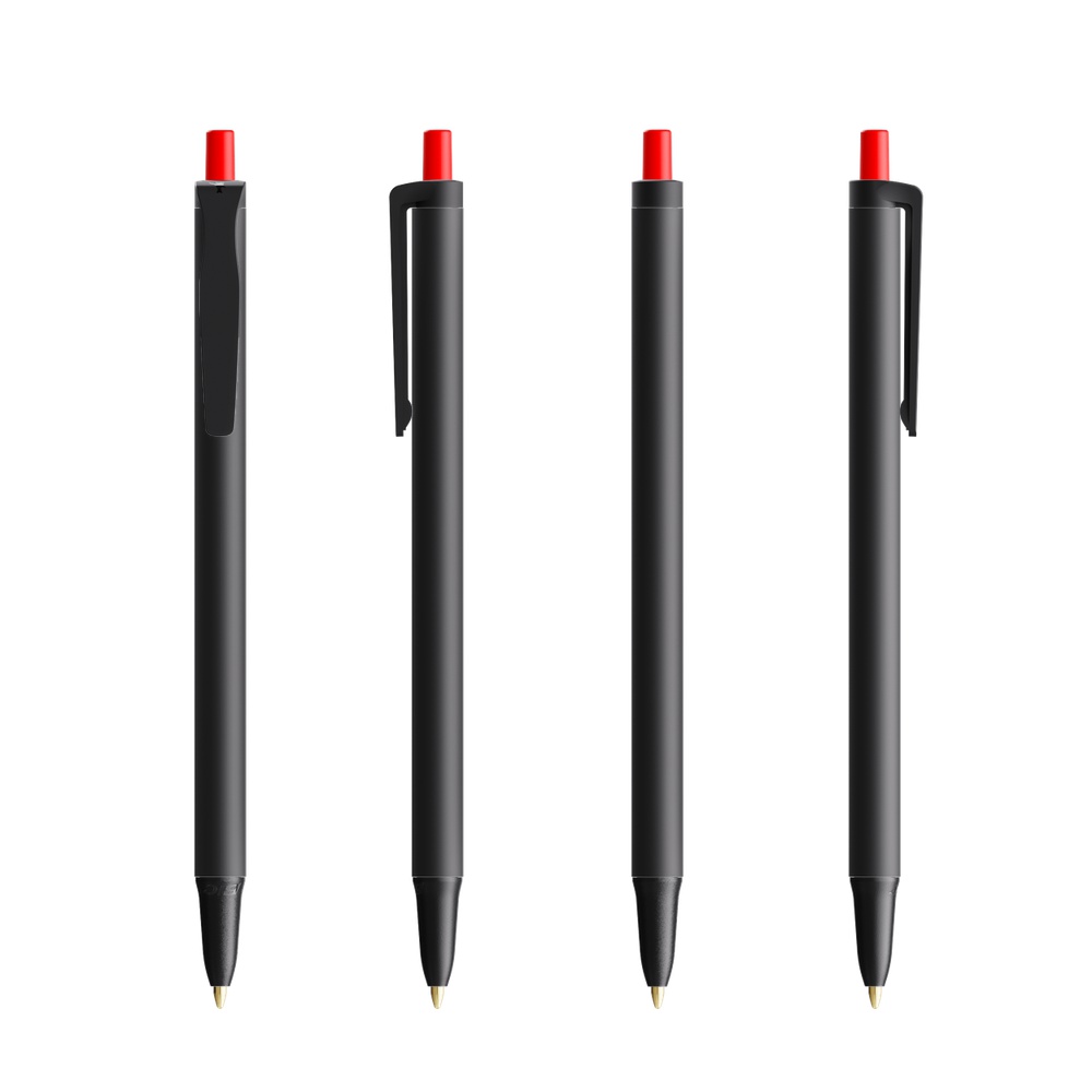 Penna BIC® Clic Stic Softfeel Ballpen, 3+1 färger