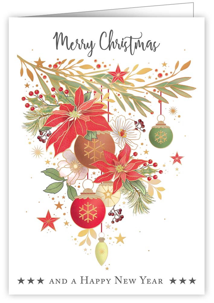 Christmas Flower, Greeting Card