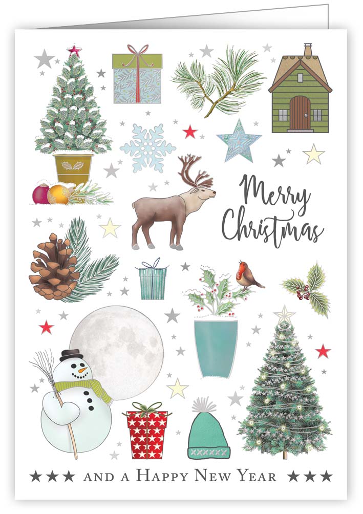 Christmas Highlights, Greeting Card