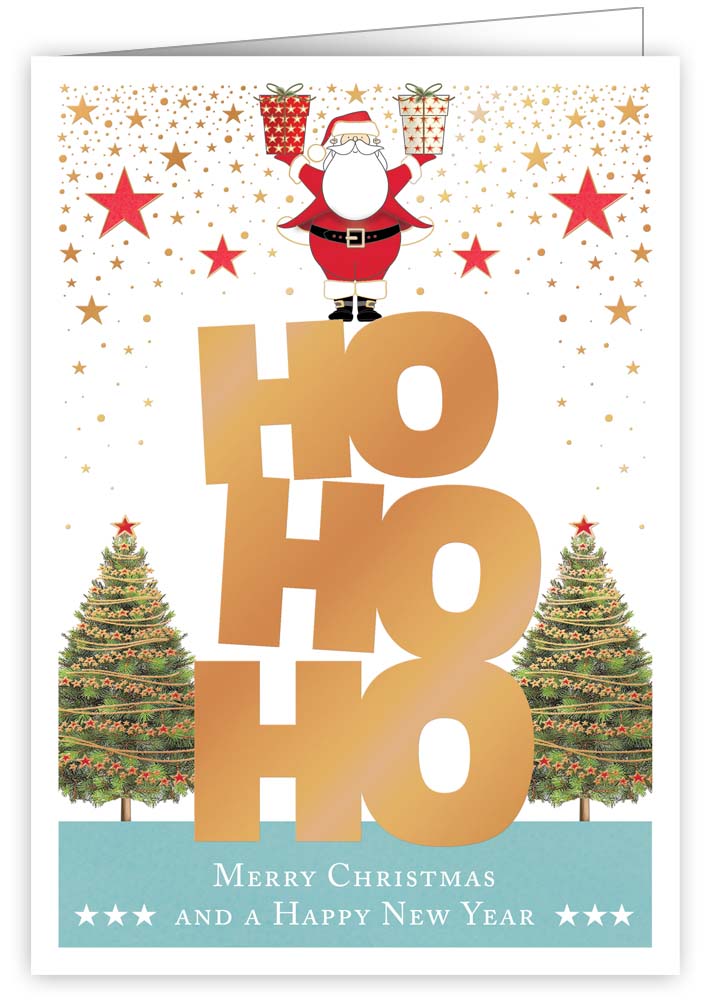 Ho Ho Ho, Greeting Card