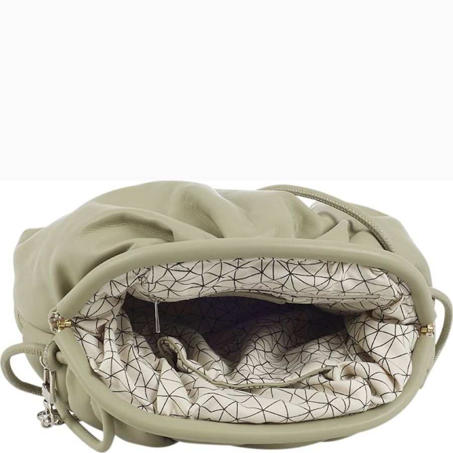 Ulrika Design - Fluffy Chest Handbag Green - 3