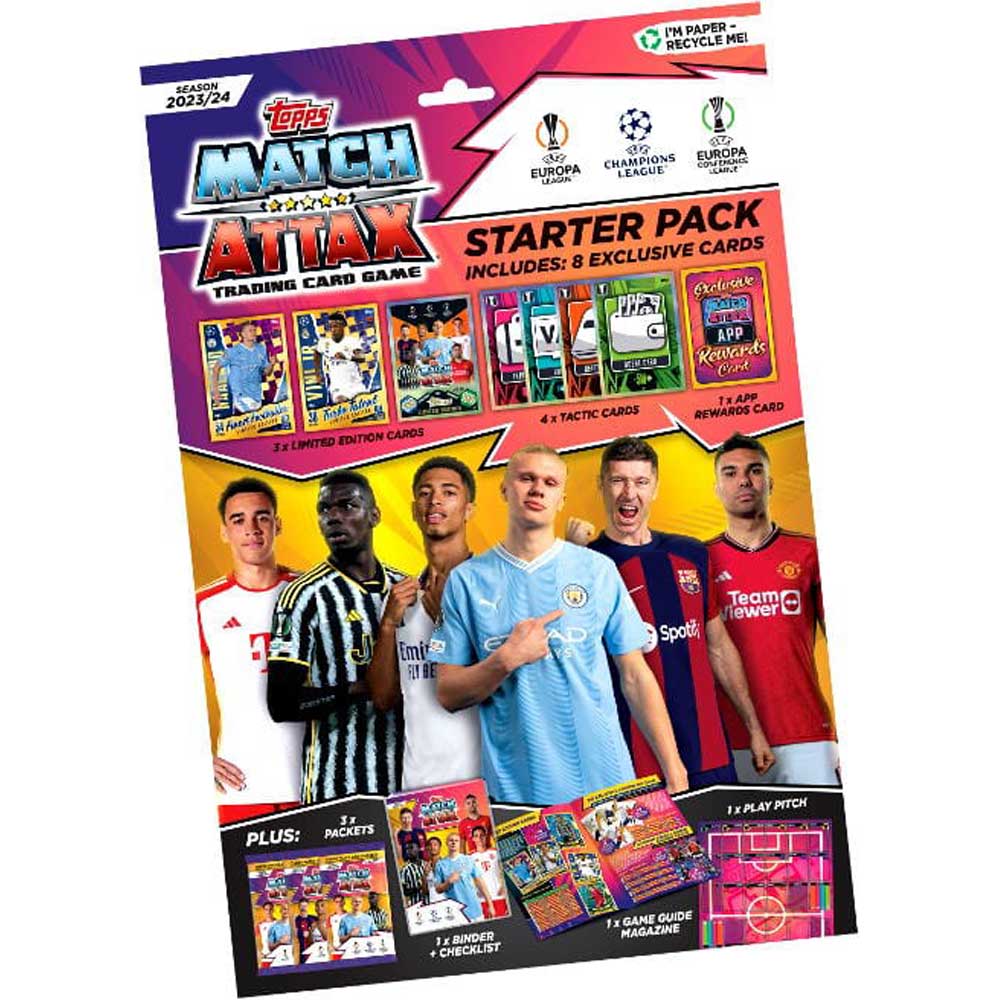 Starter Pack - 2023-24 Topps Match Attax (Champions League mfl)