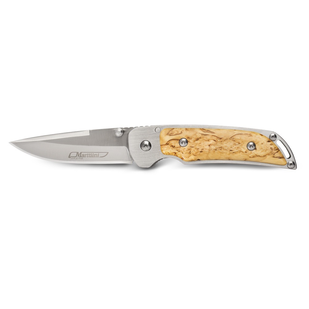 Marttiini MFK Curly Birch Folding Knife