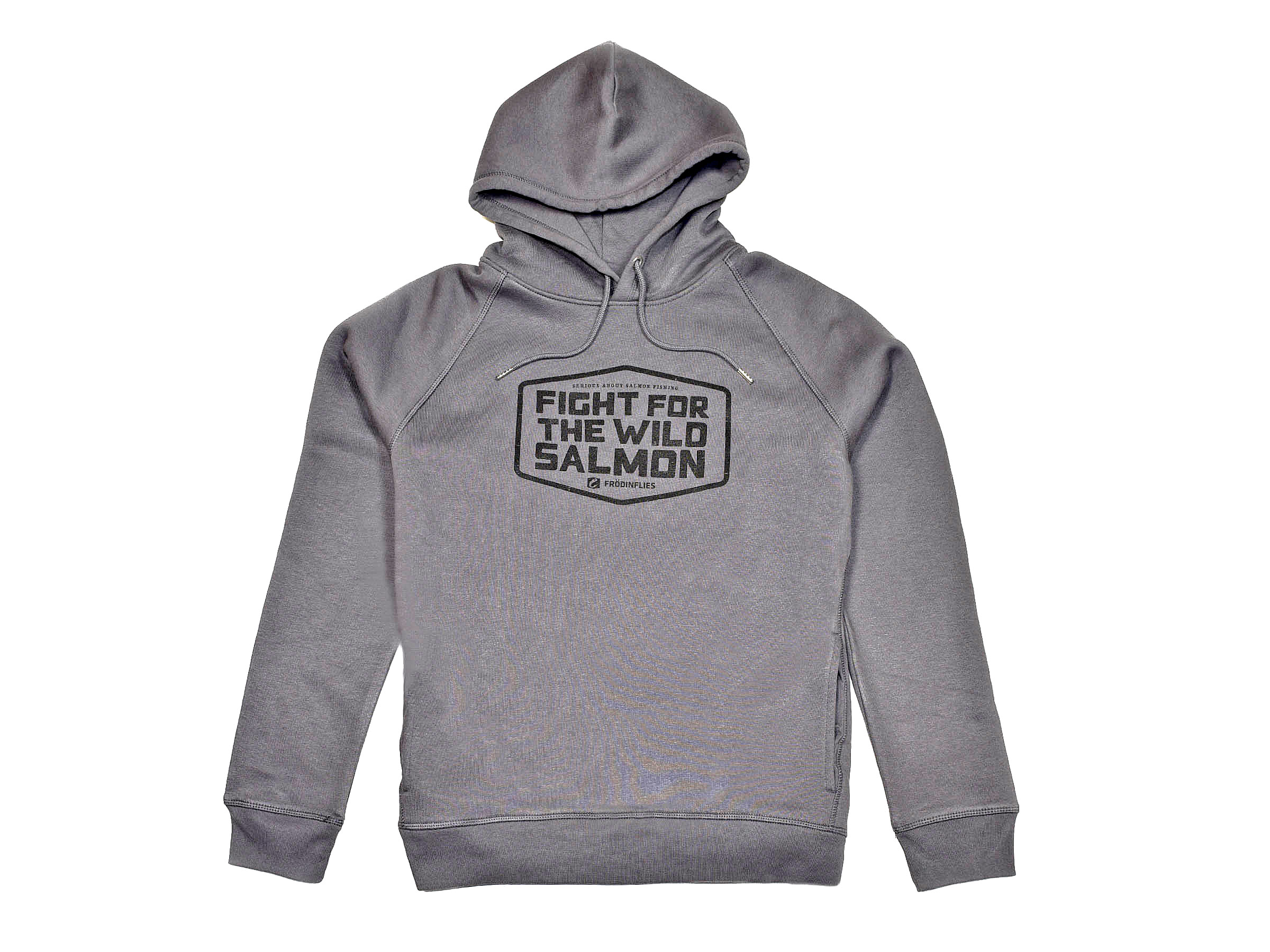 Mikael Frödin - ‘Wild Salmon Hoodie - Graphite Grey