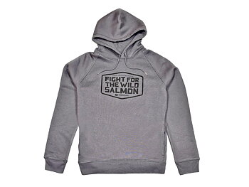 Mikael Frödin - ‘Wild Salmon Hoodie - Graphite Grey