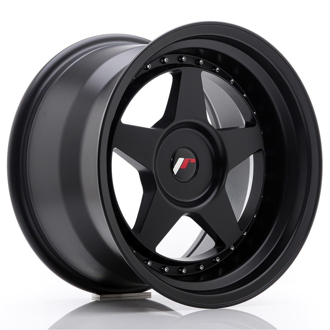 17" JR Wheels JR6 - Matt Black