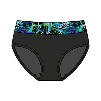 Bikini bottom Swirly Florida C-Cut - Trophy