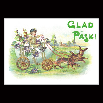 Glad Påsk - Påskkort - Vykort - 525