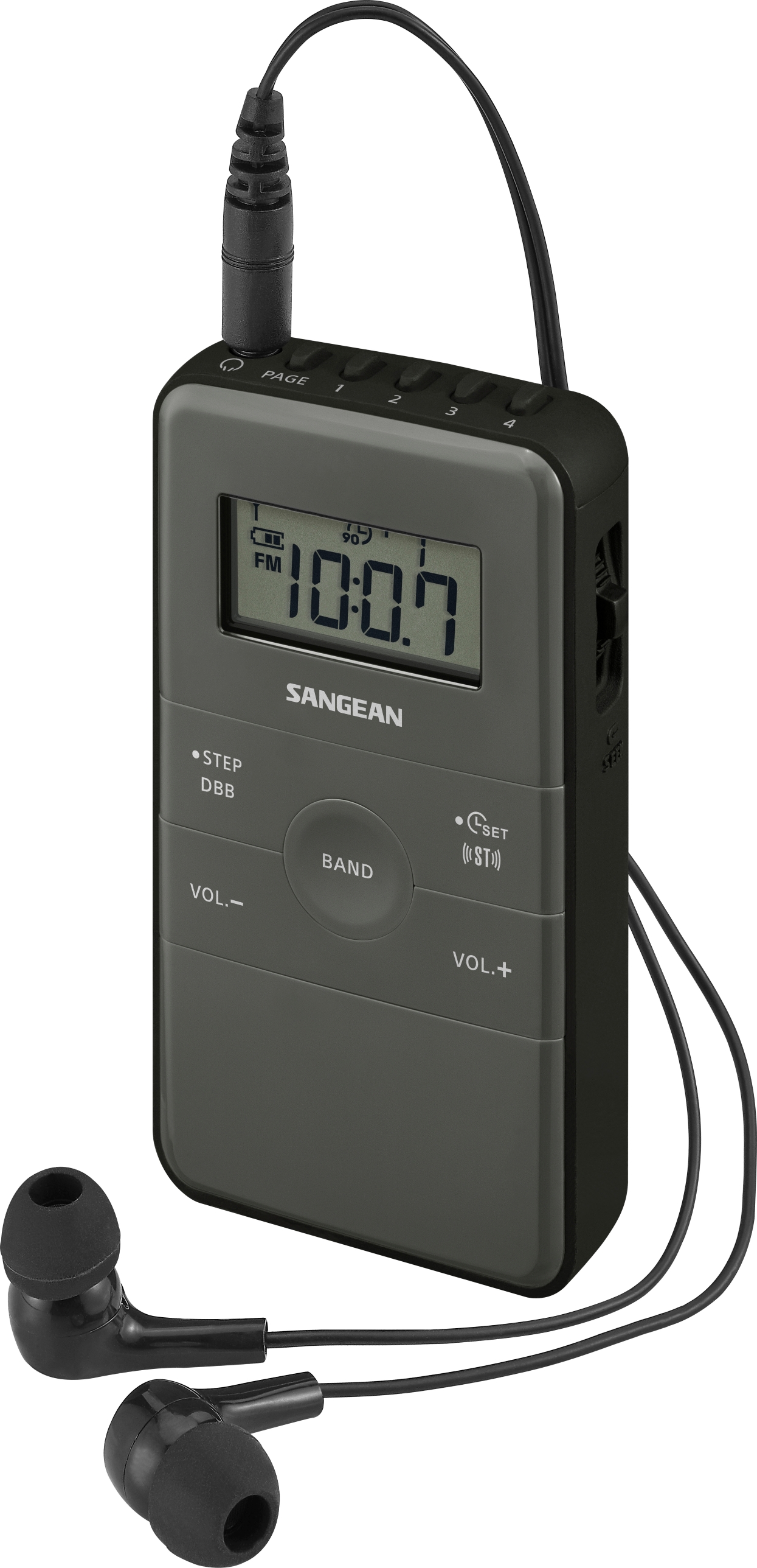 Sangean Fickradio inbyggt uppl