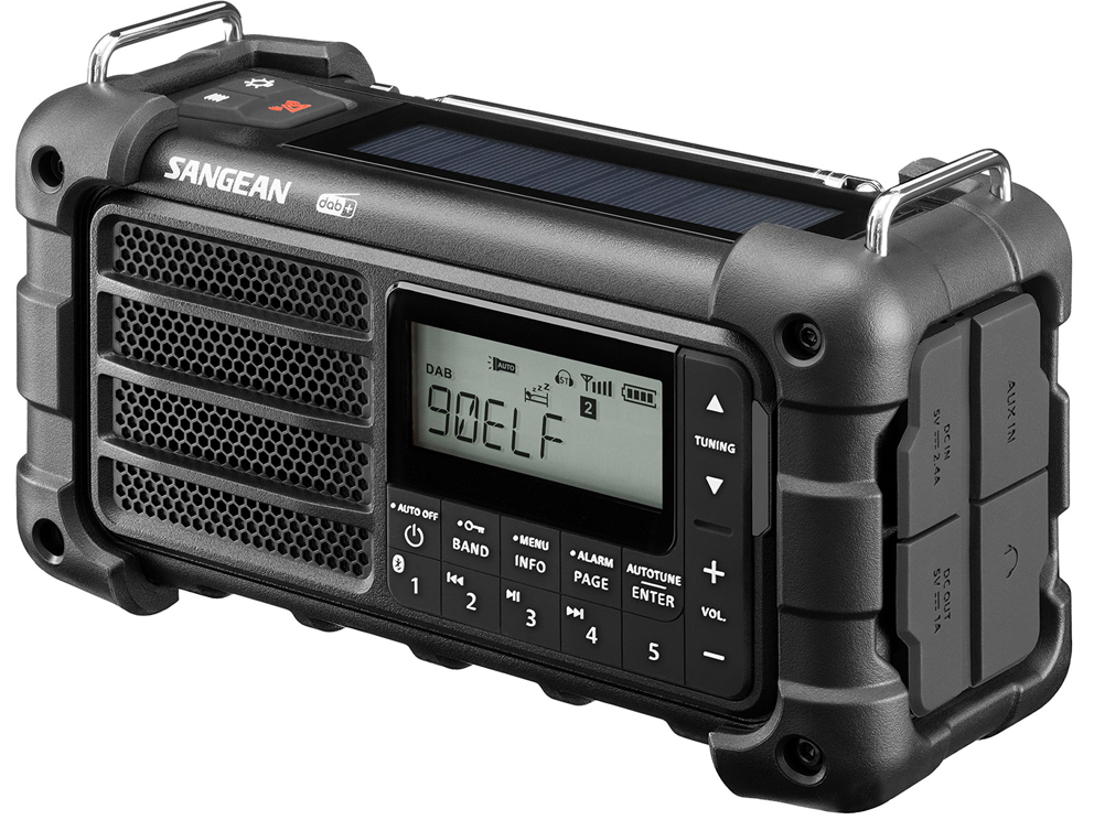 Sangean allväders radio Svart - 6