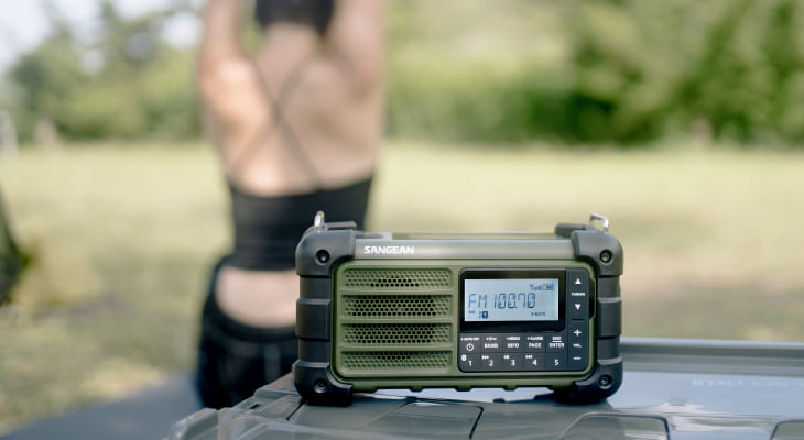 Sangean allvädersradio Green - 3
