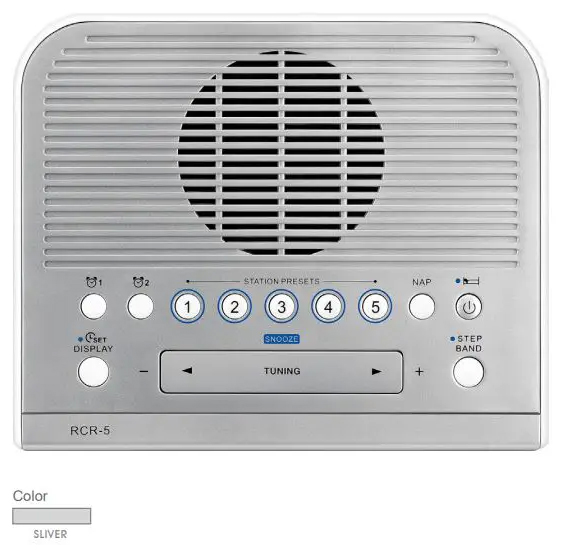 Sangean Klockradio Snabbval 10 - 2