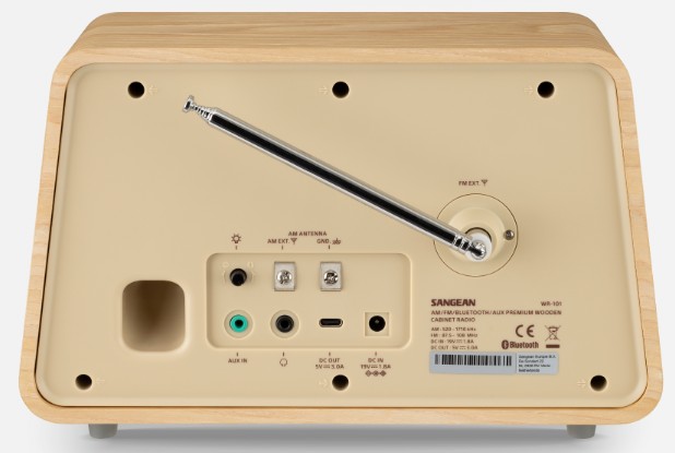 Sangean Wood radio Ljus EK BT - 3