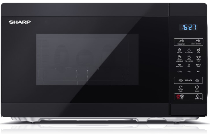 Sharp Mikro digital, Svart
