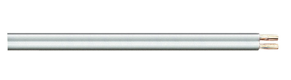 Högtalarkabel 2x0.75mm² Vit - 2