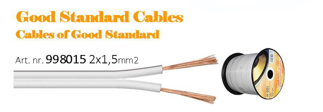 Good Standrad 2x1,5mm2 VIT