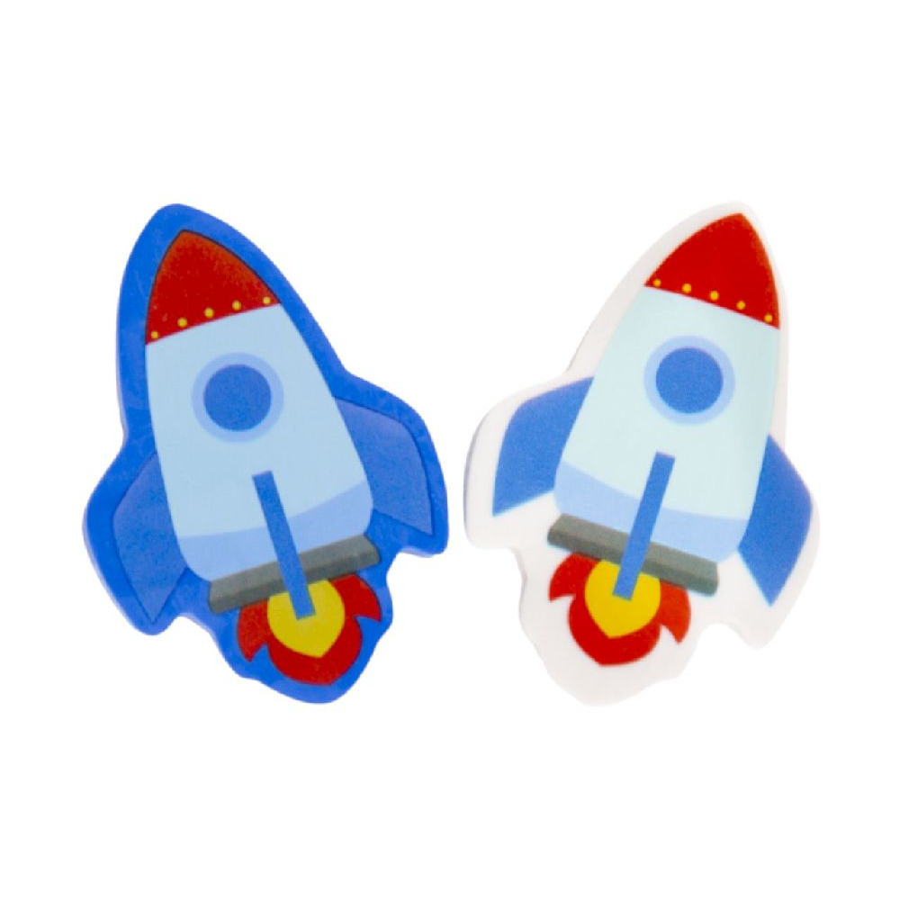 Suddgummi rymdraket 5cm