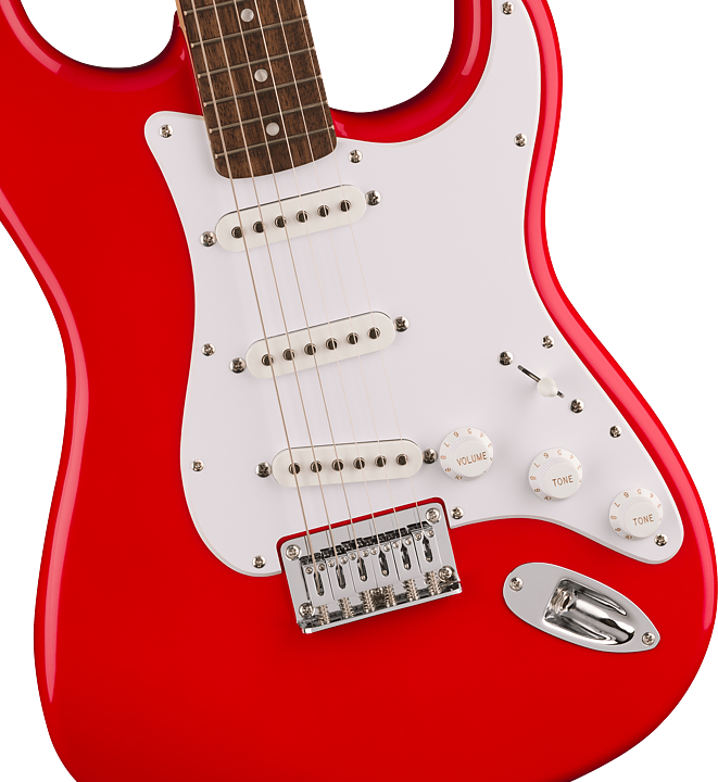 Squier Sonic Strat LRL WPG Torino Red