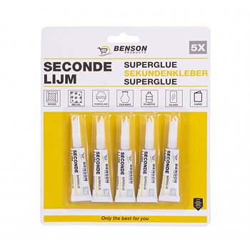 Superlim 5 stycken