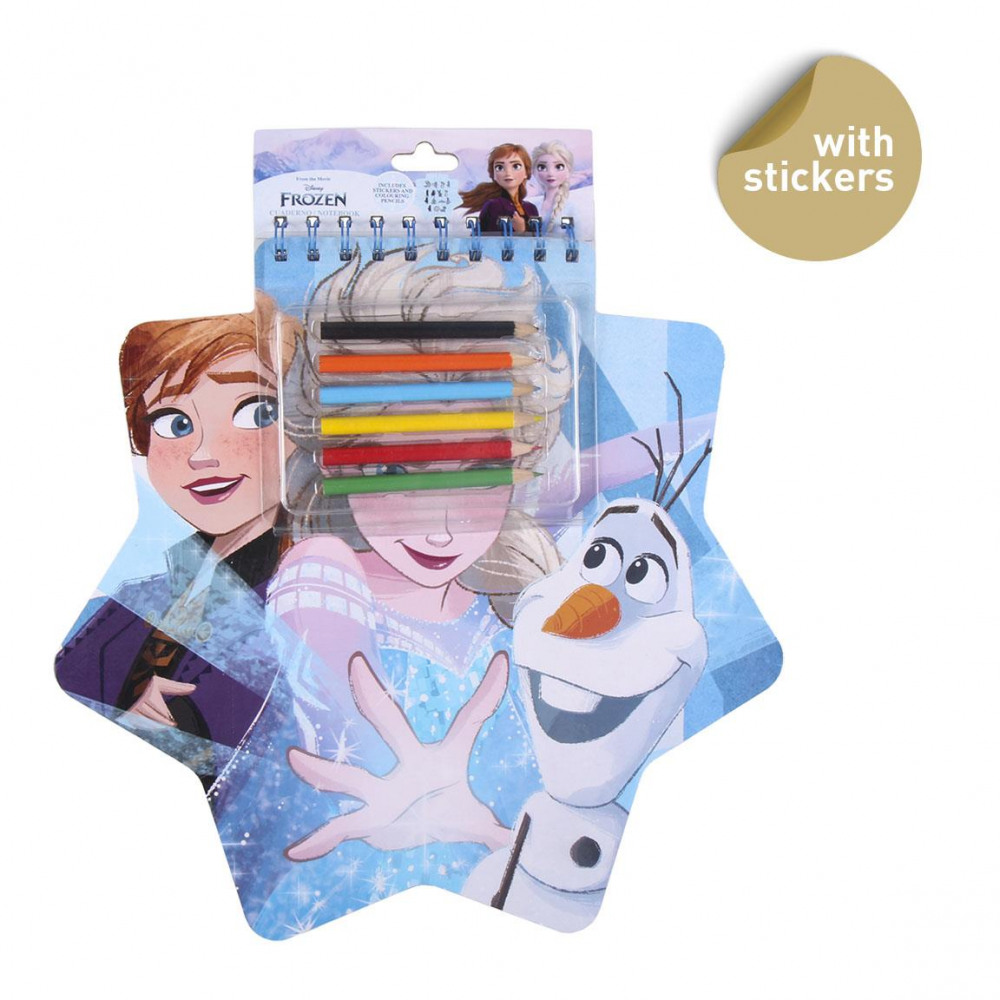 FROZEN - anteckningsboksfärger, blå