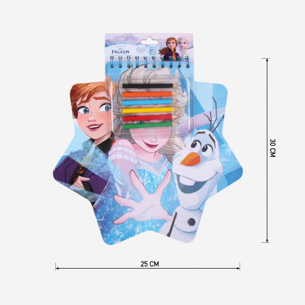 FROZEN - anteckningsboksfärger, blå - 5