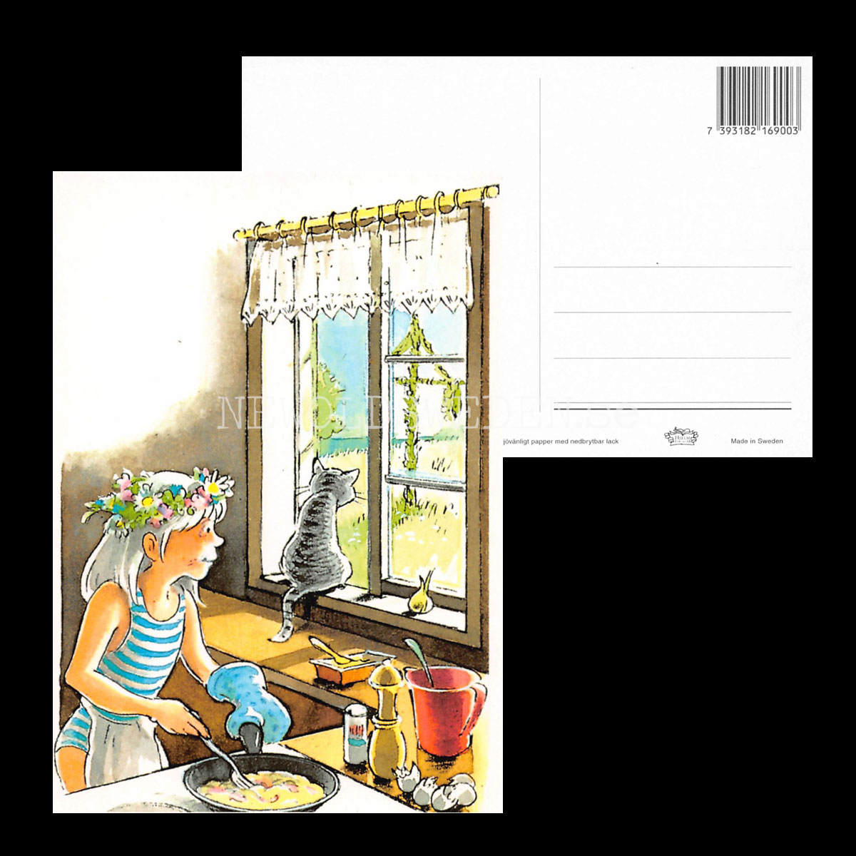 Pomonas Födelsedagsbok Görel Kristina Näslund - Gunilla Hansson - Vykort - 525 - 2