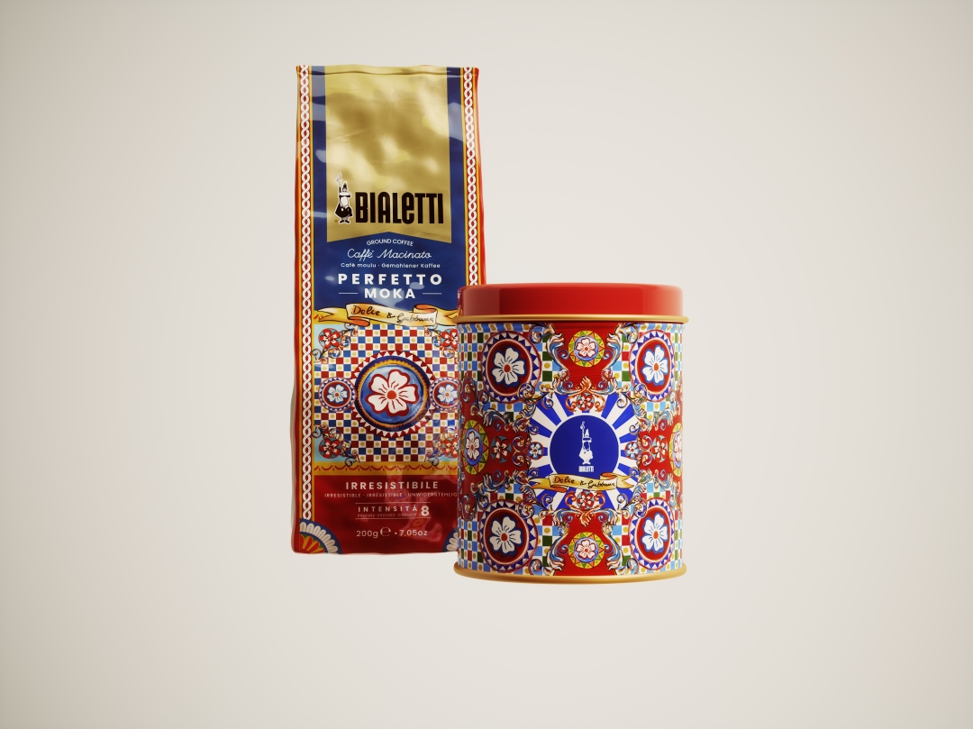 Bialetti Dolce & Gabbana  Mokakaffe Plåtburk - 2