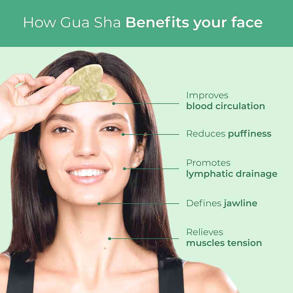 Gua Sha Taggit Kit - Avslappning i Grön - 6