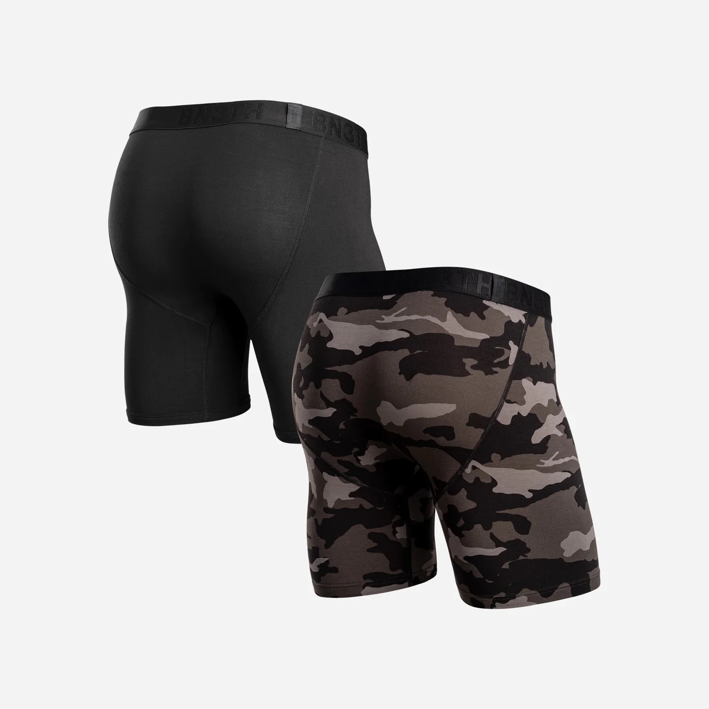 CLASSIC BOXER BRIEF PRINT - 2 PACK PR. BLACK/CAMO COVERT - 2