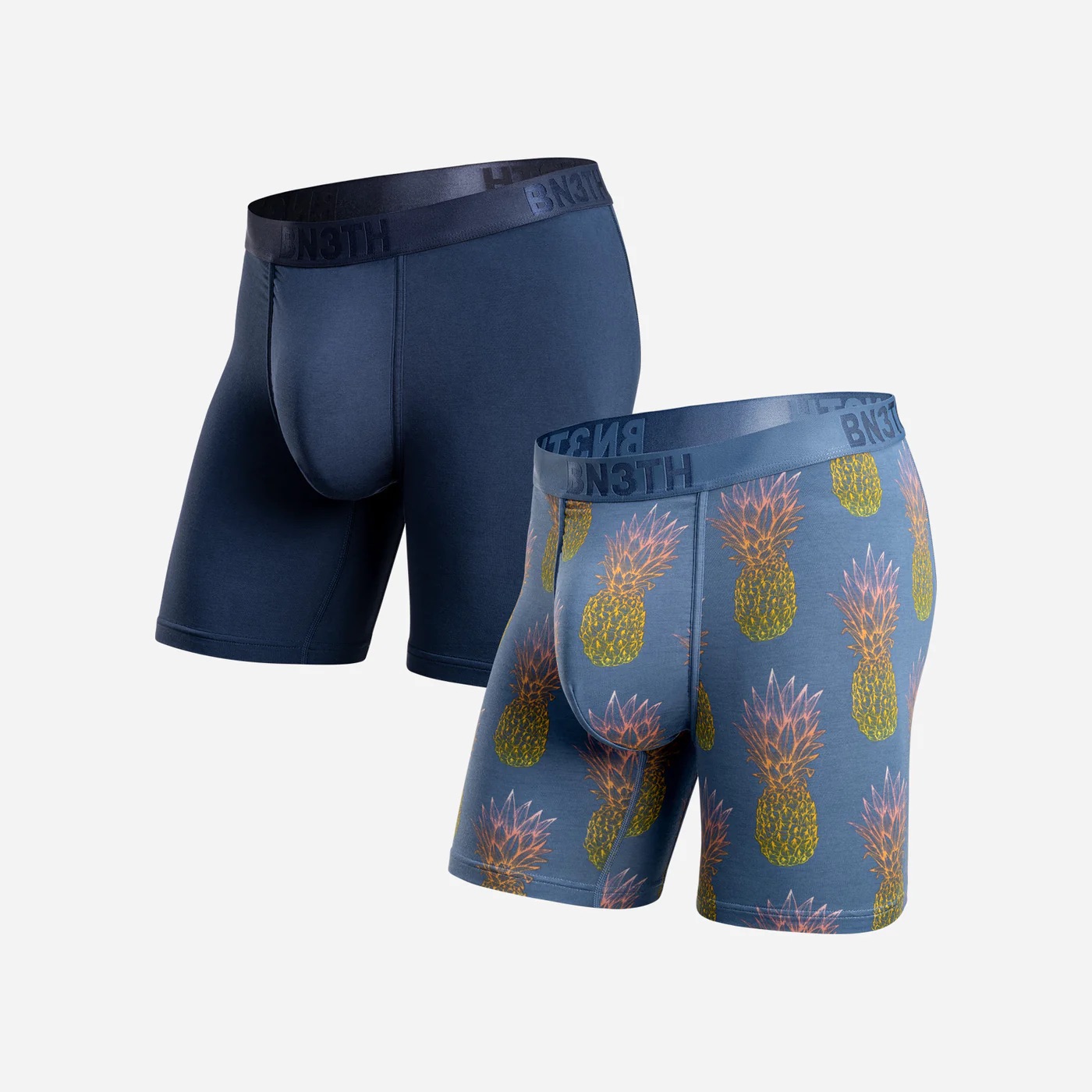 CLASSIC BOXER BRIEF PRINT - 2 PACK PR. NAVY/PINEAPPLE FADE FOG