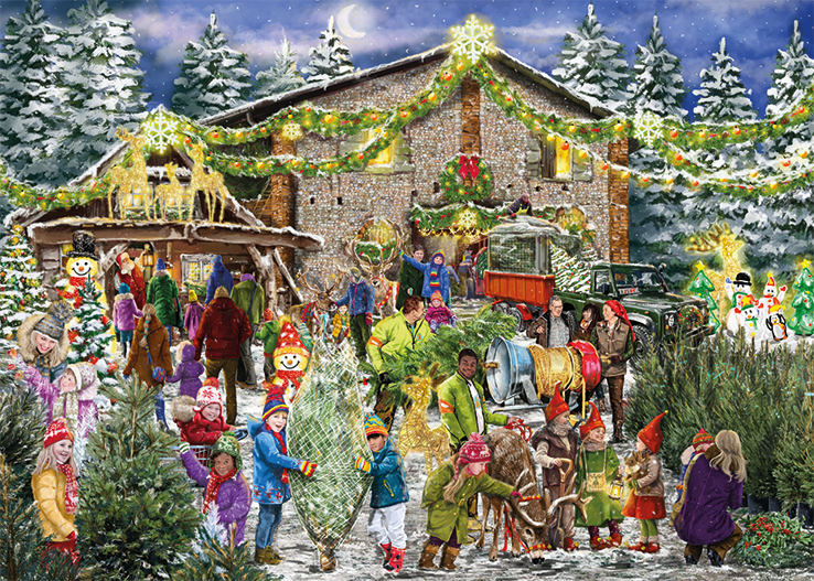 The Christmas Tree Farm 2x1000 Bitar Jumbo